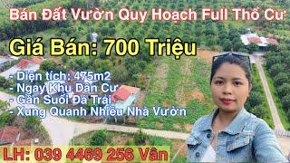 Bán Đất xã Khánh Đông huyện Khánh Vĩnh | Đất Đẹp Quy Hoạch Full Thổ Giá Chỉ 700 Triệu