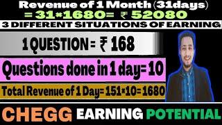 ₹ 50000/- Per Month Salary from Chegg? Real Or Fake?Calculation of Online Earning?Work From Home Job