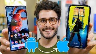 Como pasar DATOS de Android a iPhone (Paso a Paso)