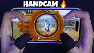 Best 4 Finger + Gyroscope  HANDCAM iPhone 14 Pro ️ PUBG Mobile