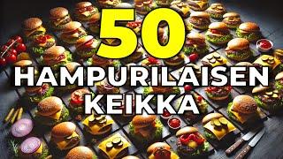 Tein 50 Hampurilaista SÄHKÖGRILLILLÄ!