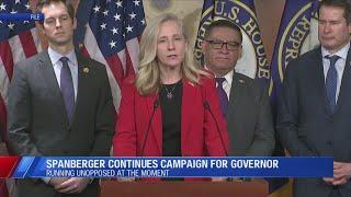 Spanberger visits WFXR News to discuss campaign for governor