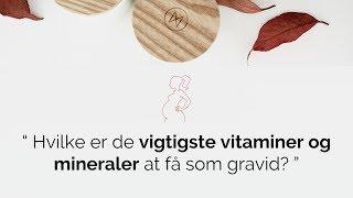 Hvad skal du få som gravid?  | De 4 VIGTIGSTE vitaminer og mineraler til GRAVIDE | NJORD Nutrition