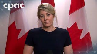 La ministre Joly sur le Sommet de la Francophonie, le conflit au Moyen-Orient – 3 octobre 2024