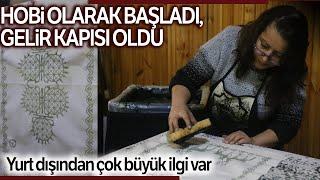 Hobi Olarak Başladı, Coğrafi İşaretli Taş Baskı Sanatı Gelir Kapısı Oldu