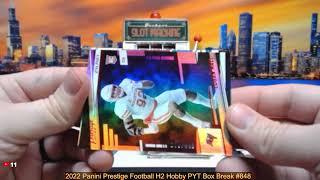 12-2-24 2022 Panini Prestige Football H2 Hobby PYT Box Break #848 - Pick Your Team!