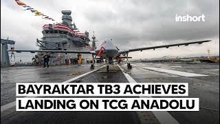 Wings of Innovation, Bayraktar TB3 Makes Historic Touchdown on TCG Anadolu | InShort