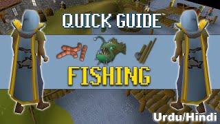 Old school Runescape Money making Guide 2024 in Urdu/Hindi ' Fishing Guide '