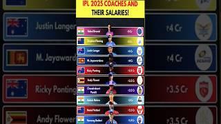 Hemang Badani is the least paid coach. S Fleming & Rahul Dravid are the highest paid coaches in IPL