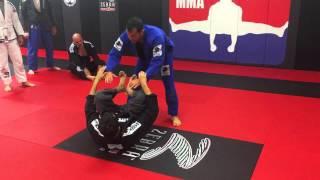 Escape Spider Guard to Side Control 2 - Rodrigo Carvalho AKXE BJJ USA