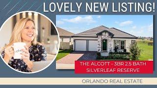 Stunning One Story Home! | The Alcott At Silverleaf Reserve | New Home Listing In Horizon West, FL!