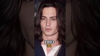 Johnny Depp (1983_2025) Evolution And Age #shorts #johnnydepp #evolution