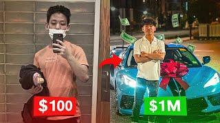 How I Went From $100 To $1 Million - My Story