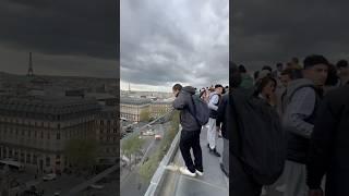 Galeries Lafayette Haussmann Paris, France.= #paris #travel #shorts #views  
