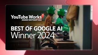 YouTube Works Awards Southeast Asia 2024 | Best of Google AI Winner