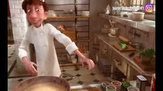 Ratatouille (الفأر الطباخ بيحلم الفأر (ريمي ) بانه يكون طباخاً ماهراً،  ه