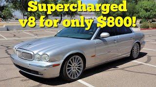 I bought a rare supercharged Jaguar for only $800