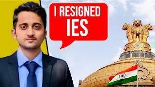 Why he Resigned IES?| UPSC ESE AIR 26