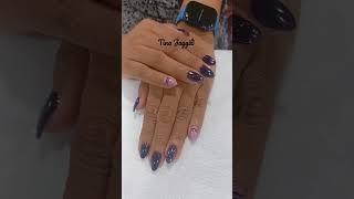 @tinajaggili5891 #naildesign #youtubeshorts #nailart #gel #glitternails #blueskyglobal #nails