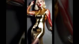 Shinny Latex Outfit Ideas For Women 2024