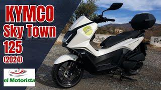 Kymco Skytown 125 (2024) | Probefahrt, Walkaround, Soundcheck, 0 auf 100 km/h | VLOG 535