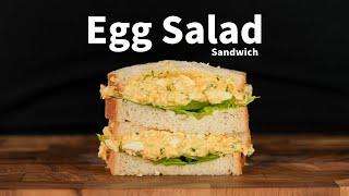 Deli Style Egg Salad Sandwich | Only Takes 15 Minutes