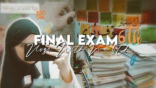 فلوك امتحانات السادس اعدادي|دفعة ٢٠٢٣|| Vlog Final Exam