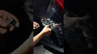 Полировка сложных царапин на бампере. Ремонт без покраски.