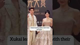 Xukai's SHOCKING Age Gaps with Leading Ladies! #youtubeshorts #xukai