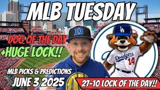 MLB Picks Today Tuesday 6/3/2025 | Free MLB Best bets, Predictions and Player Props