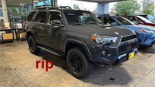 2024 Toyota 4Runner TRD Pro 58,000 dollars And now you can’t buy em !