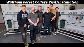 We help Waltham Forest College with Residual Current (Mike Page) and Ryan Davis. HELP LOCAL FE