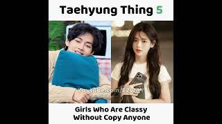 BTS Taehyung Favorite GIRLS He Really Want MARRY! 