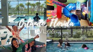 FLORIDA VLOG  - Staying at a 9 BEDROOM VILLA in Orlando!