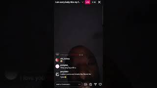 Tyler J Cries over his girl. Part 2 Instagram Live