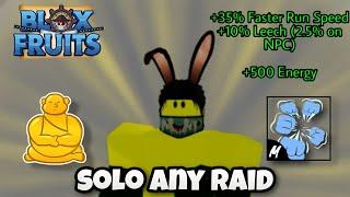 How to Solo any Raids with Unawakened Buddha in Blox Fruits | FULL Tips & Tricks | Roblox