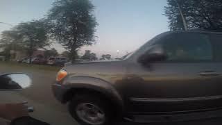 Driver pulls right in front of me! Watch out for Motorcycles!