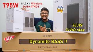 Unboxing My New 1.4 Lakh Sony Dolby ATMOS Home Theater System (2024) 795W Dynamite Sound