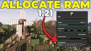 How To Allocate More RAM to Minecraft (1.21)