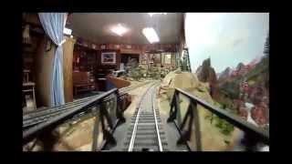 The Rebuilt & Rag-Tag S-Scale Model Railroad: Scenes & Cab Ride.