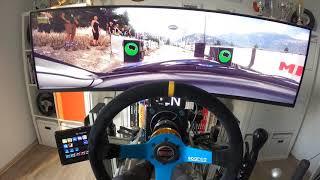 DIRT Rally 2.0 - POV - Subaru 555 Greece - High End Full Motion Simulator