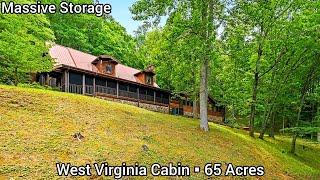 West Virginia Cabins For Sale | $590k | 65 Acres | West Virginia Land For Sale | 6-Car Garage