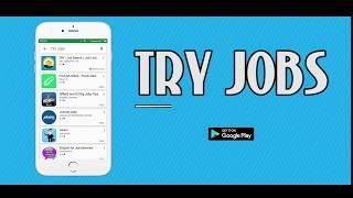 TRY JOBS  Ad for Job seeker