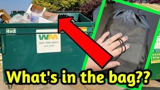 WHAT'S IN THE SALVAGED BAG?! Saved From The Dumpsters!