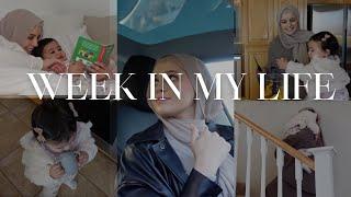 WEEK IN MY LIFE  | ultrasound appointments w/ a toddler | chill evenings | matcha run