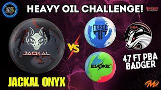 Motiv Jackal Onyx vs Subzero Forge vs Evoke: The Ultimate Heavy Oil Pattern Test!