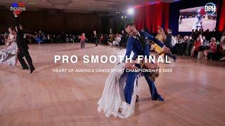 PRO SMOOTH FINAL | HEART OF AMERICA DANCESPORT CHAMPIONSHIPS 2023