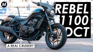 New 2021 Honda Rebel 1100 DCT Review (CMX1100)