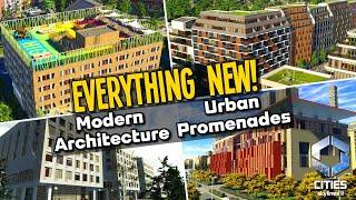 Urban Planners Will LOVE These: Urban Promenades & Modern Architecture! (Cities Skylines 2)