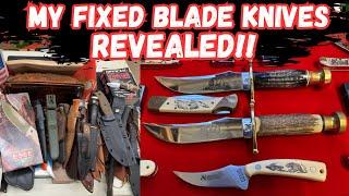 Unveiling My EPIC Fixed Blade Knife Collection!